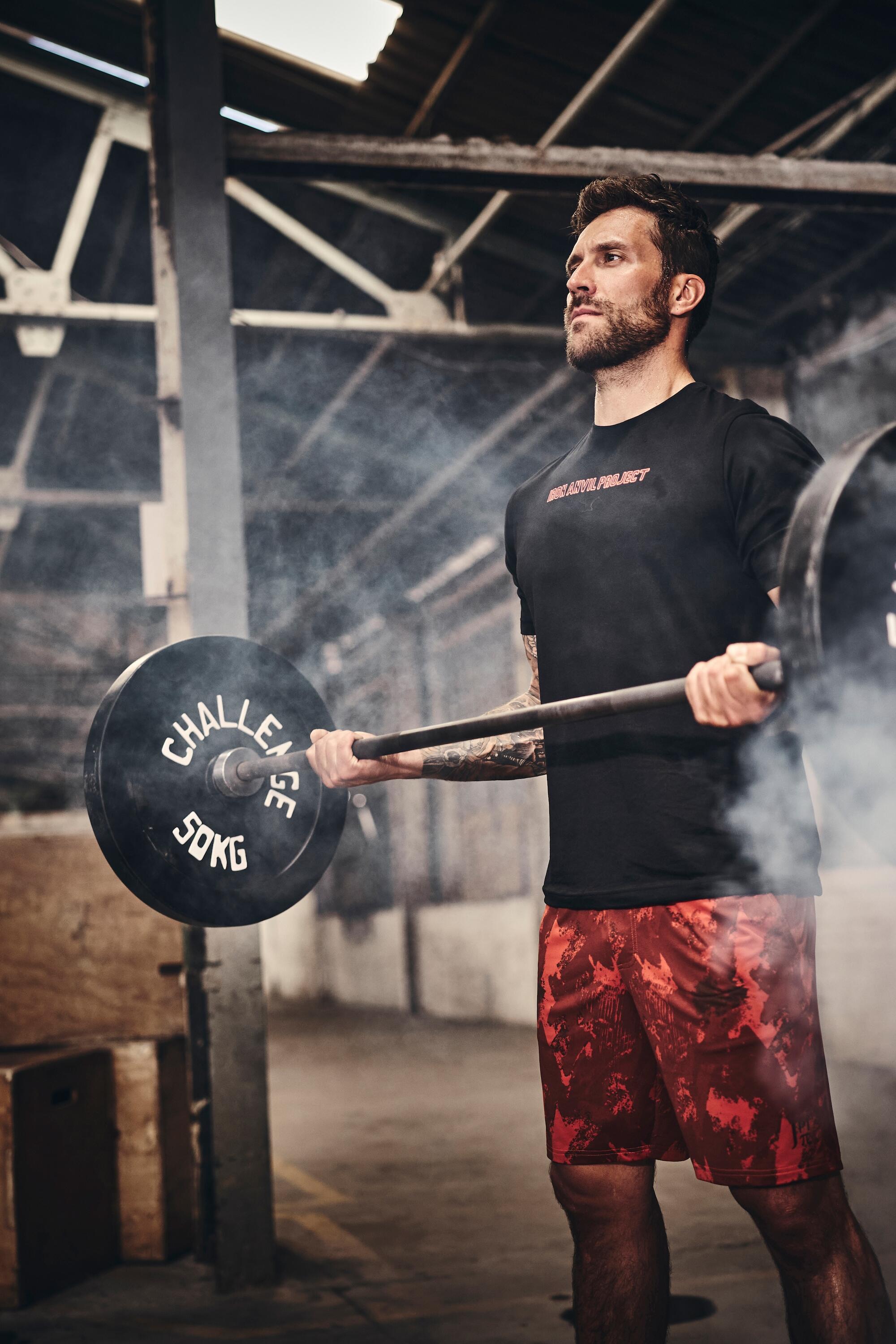 Hommes T-shirt FLEXNAMIC® imprimés et manches courtes coupe ventre confort 7/7