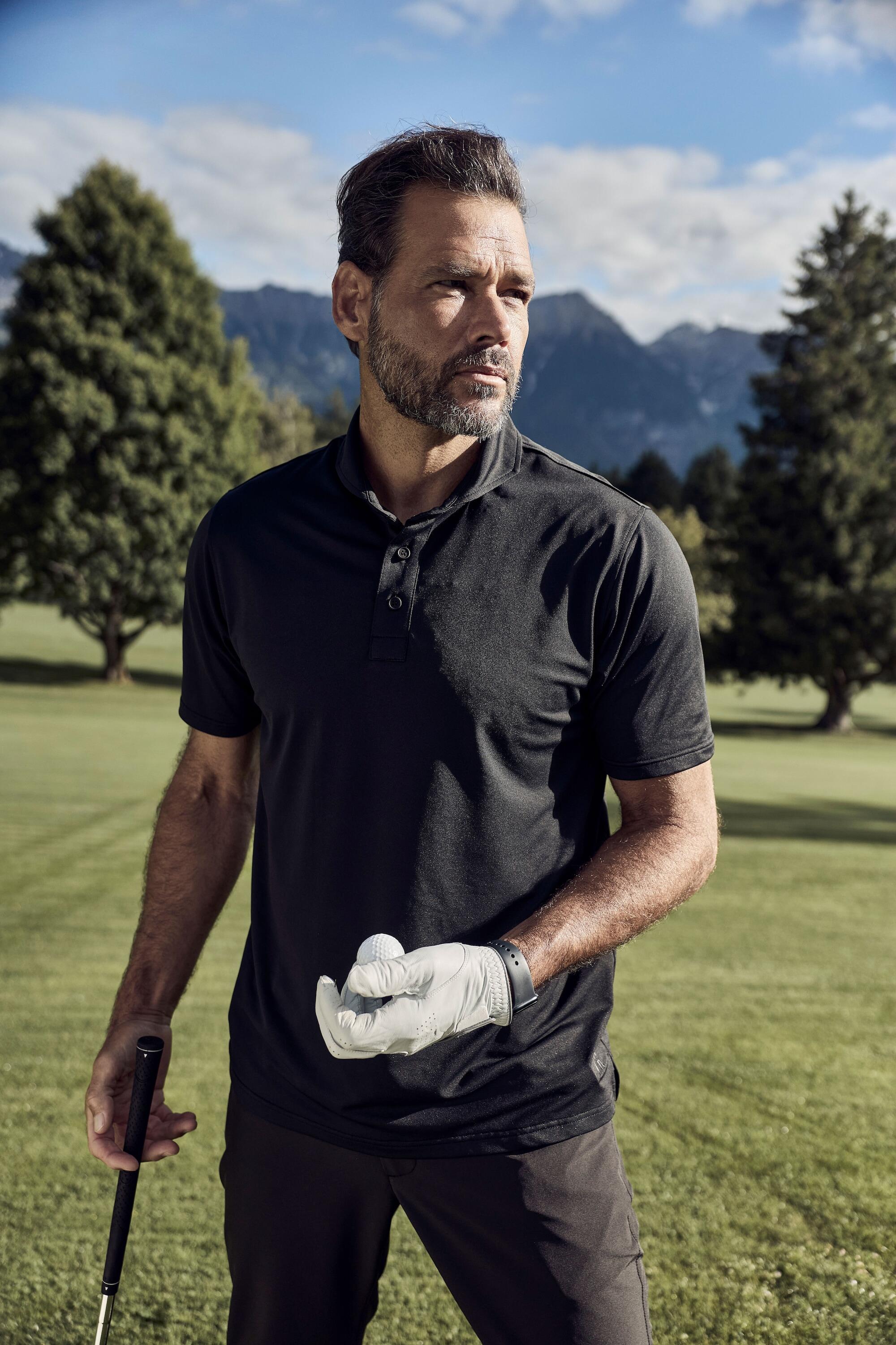 Hommes Polo spécial golf en piqué manches courtes et séchage QuickDry 6/6