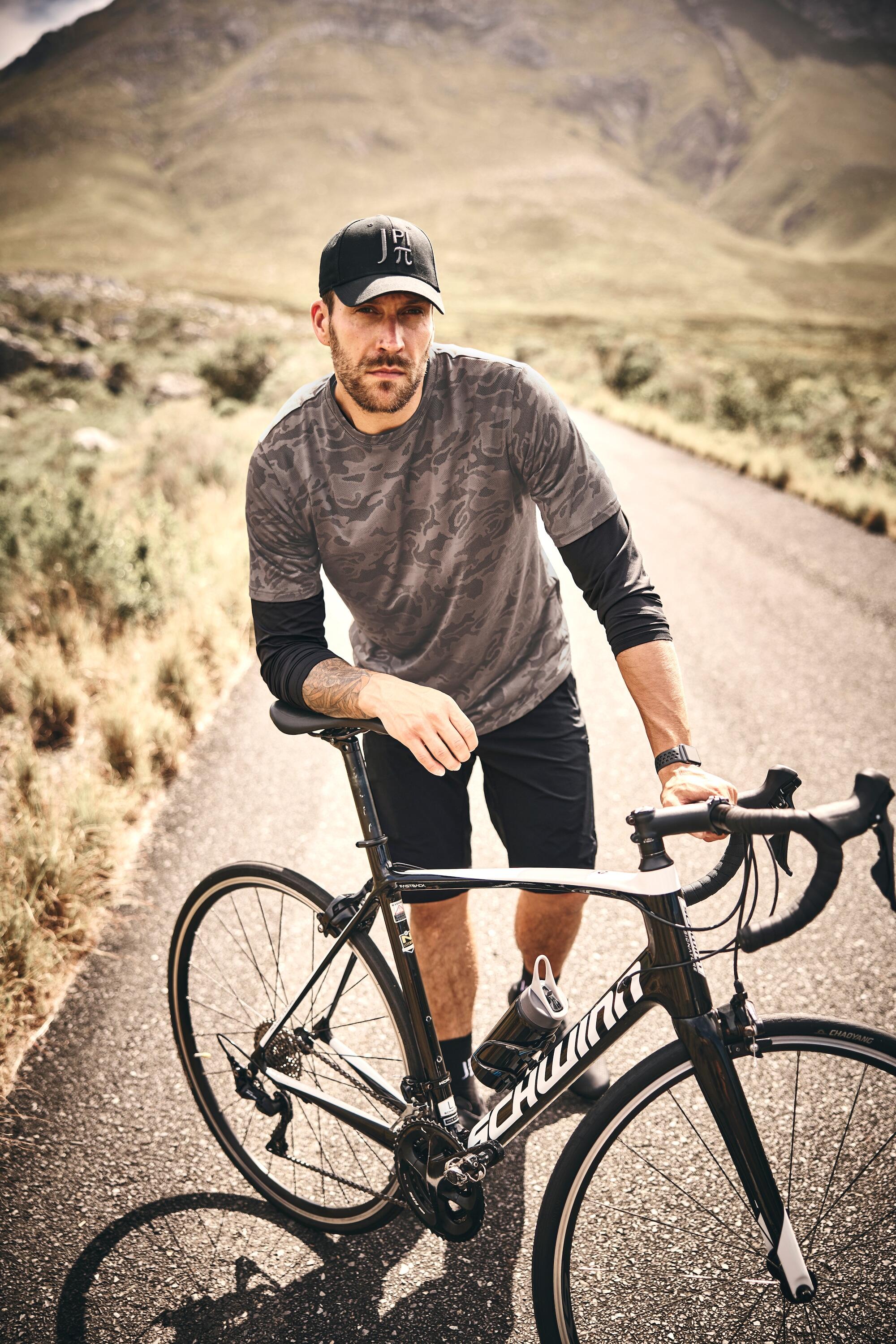 Hommes T-shirt en mesh imprimé all-over manches courtes et technologie QuickDry 6/6
