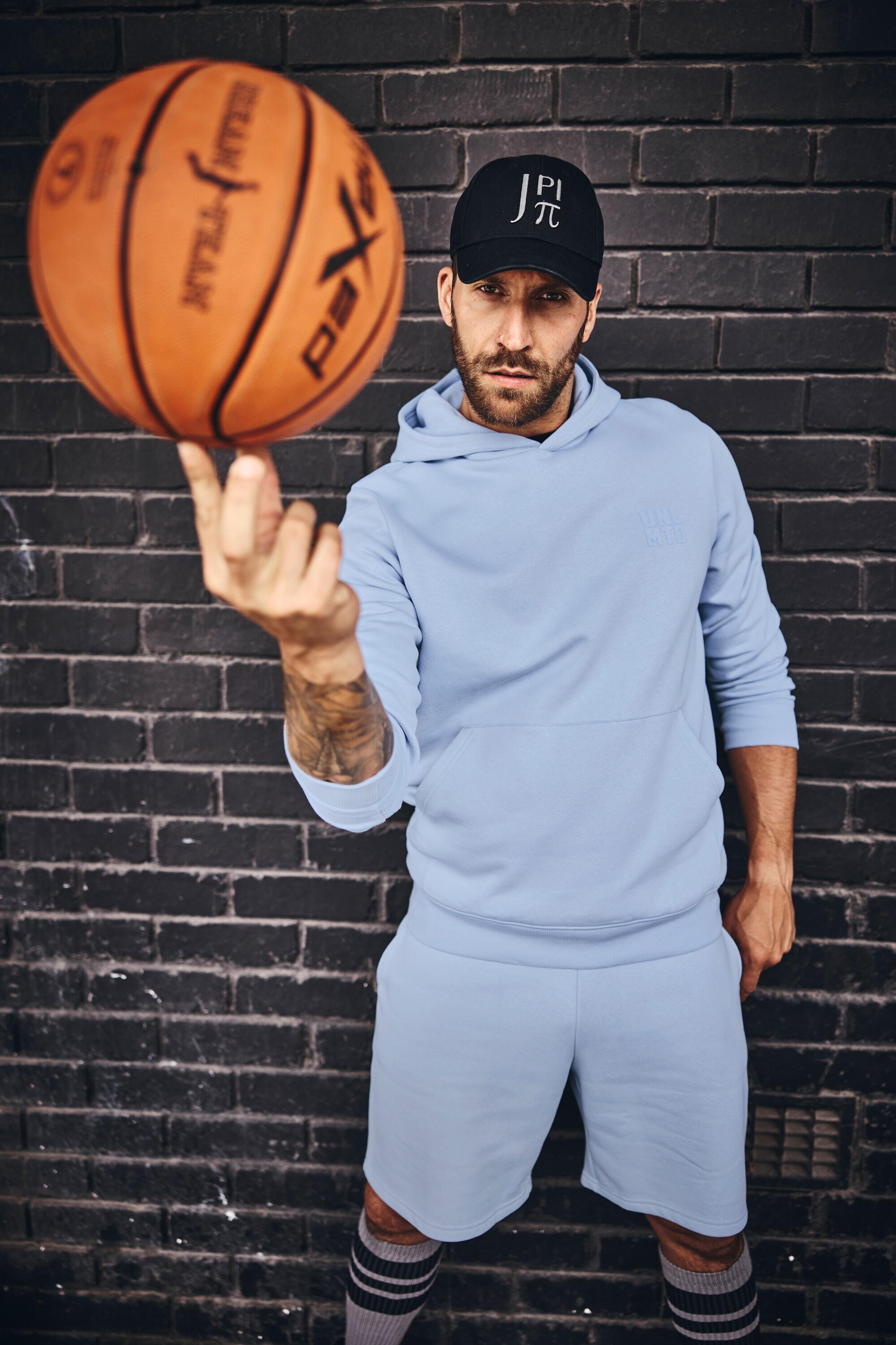 Hommes Sweat-shirt à capuche imprimé poitrine collection Fitness 6/6