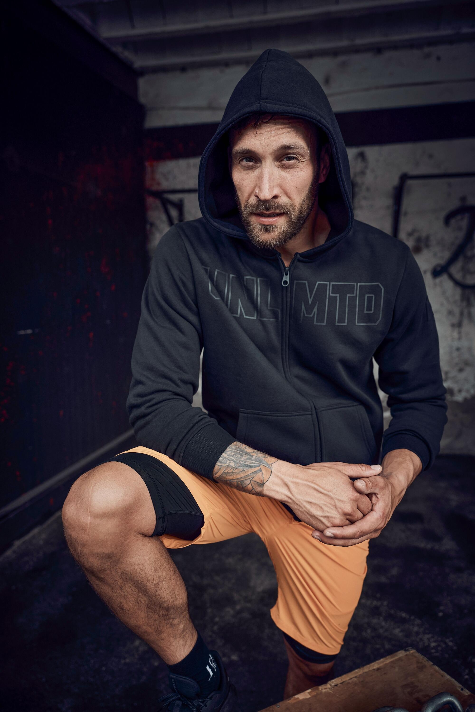 Hommes Veste de survêtement en molleton avec capuche collection Fitness 6/6