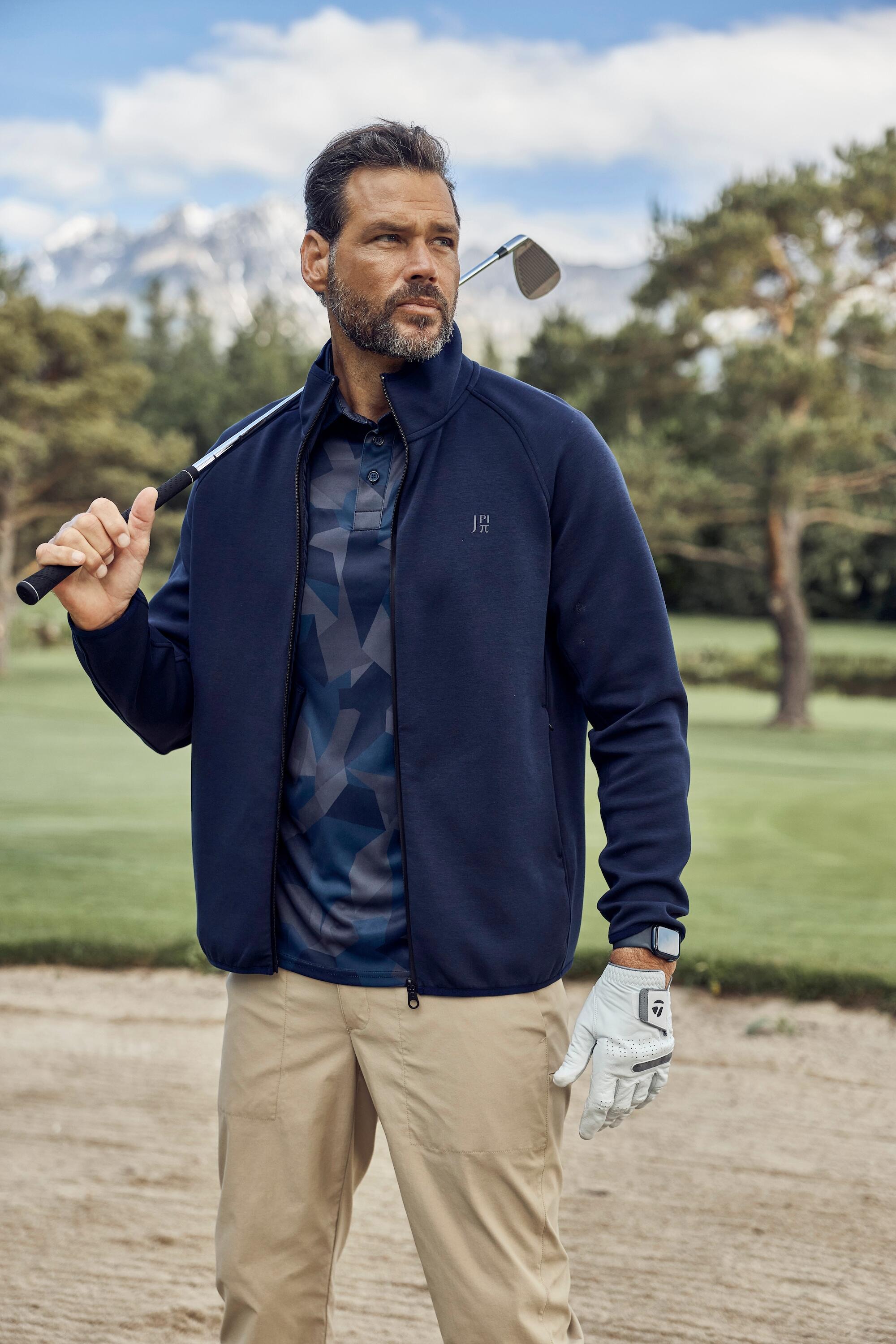 Hommes Veste en scuba spéciale golf col montant et finition FLEXNAMIC® 6/6