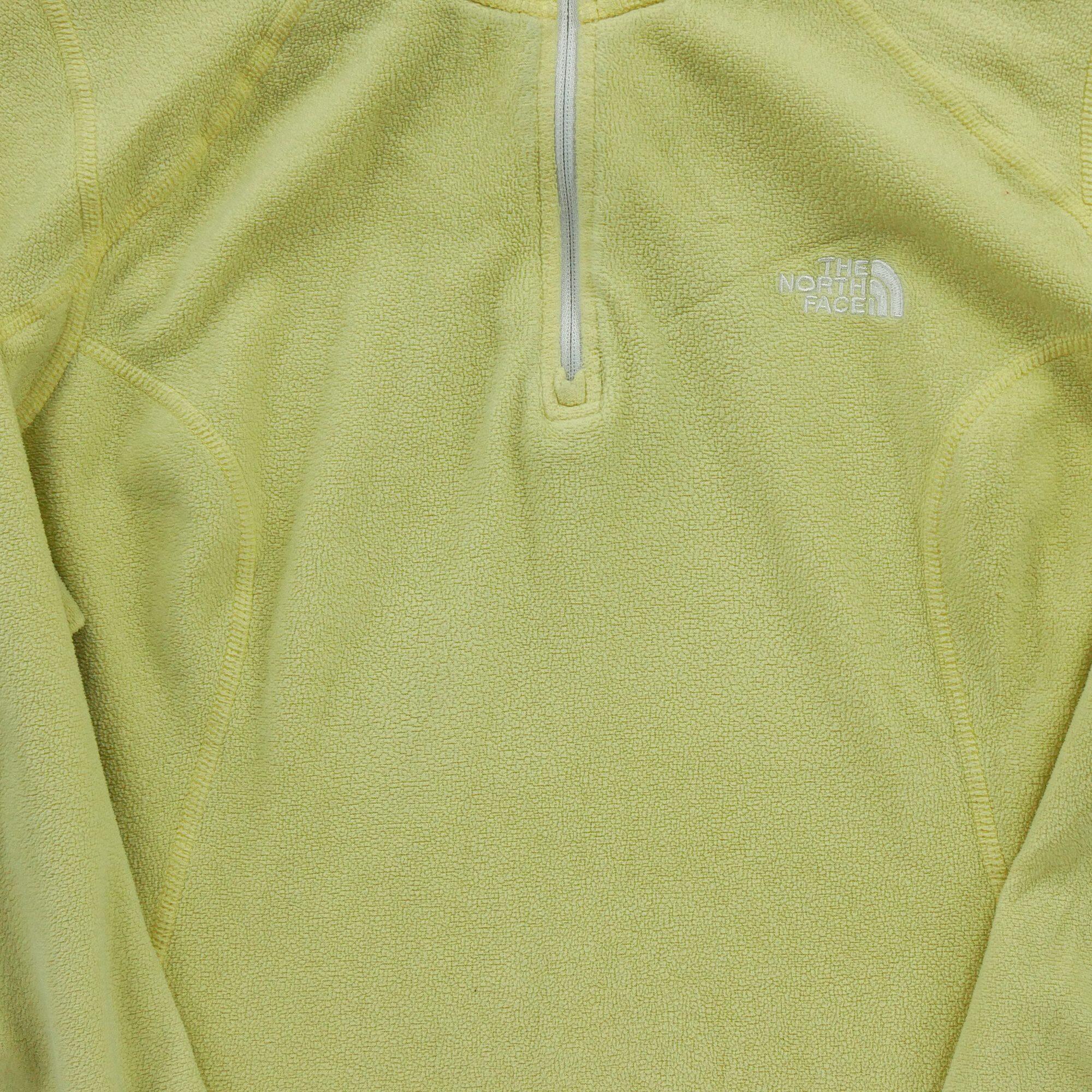Damen TNF Gelbes Fleecejacke 3/7