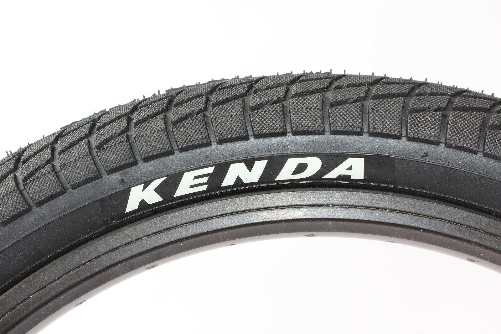 Zestaw opon BMX KENDA 18 cali x 2,25 cala czarny 4/5