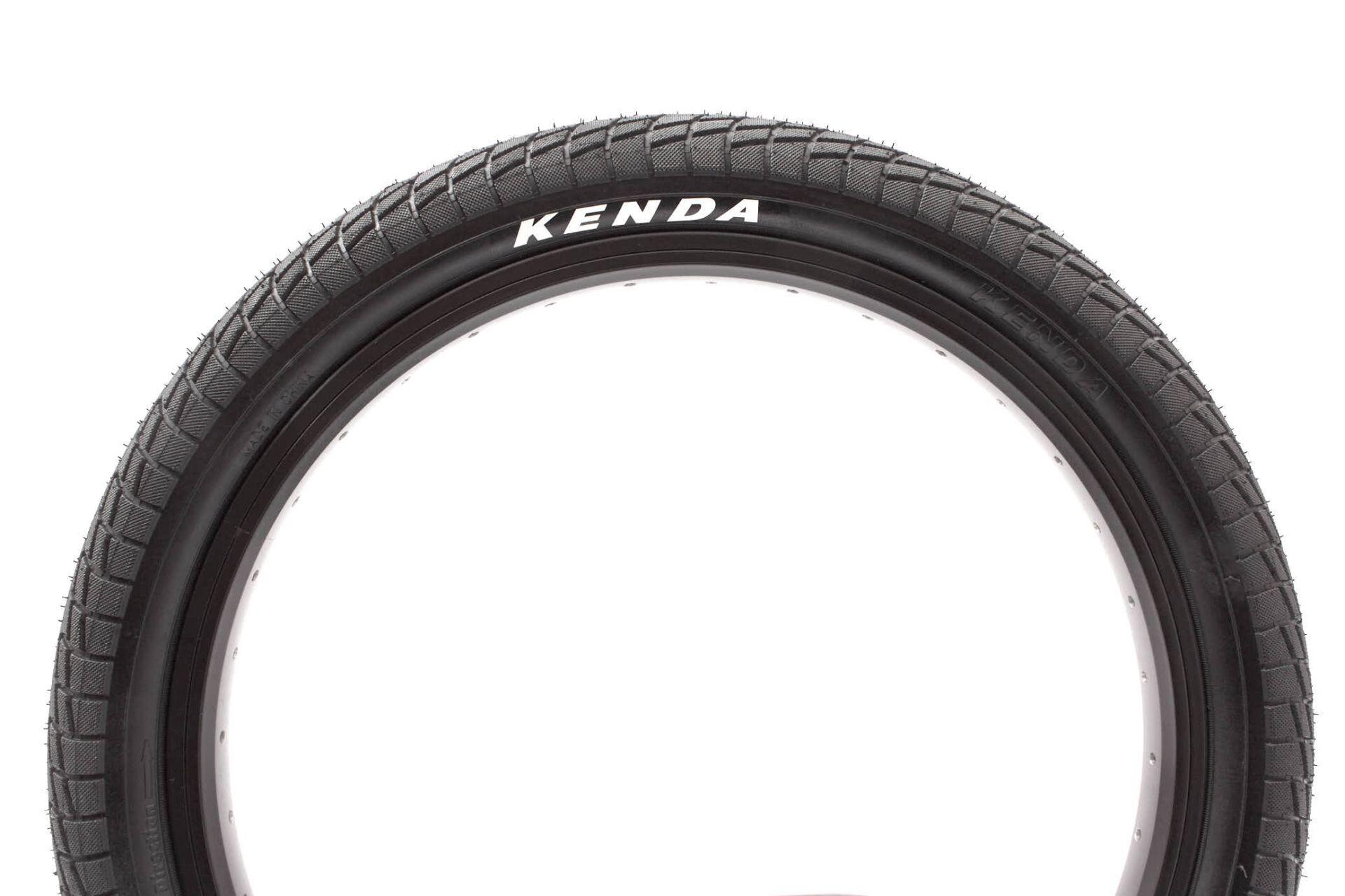 Zestaw opon BMX KENDA 18 cali x 2,25 cala czarny 5/5