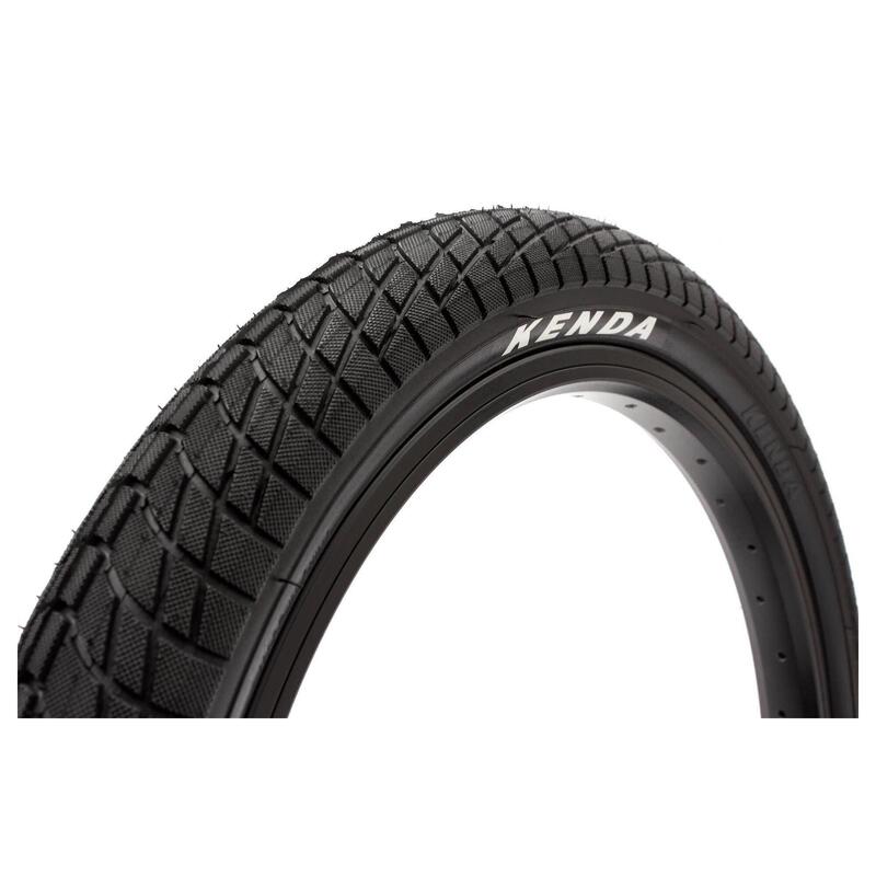 Set anvelope BMX KENDA 18 inch x 2,25 inch negru + cameră AV