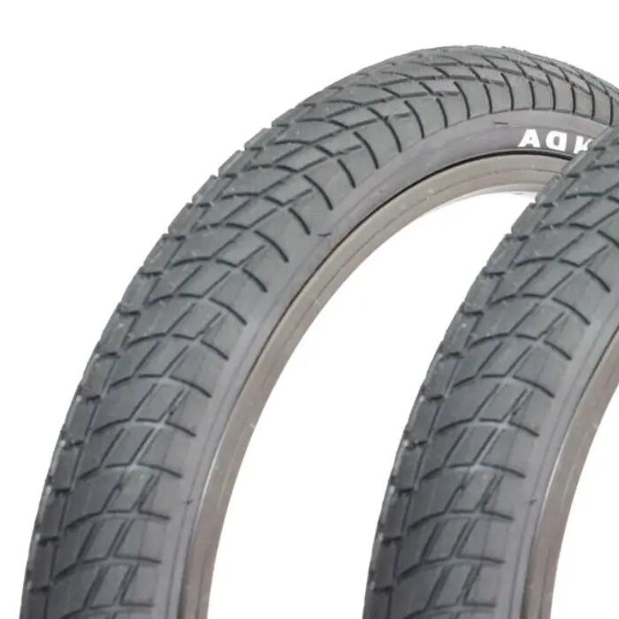 BMX tyre SET KENDA 18 inch x 2.25 inch black