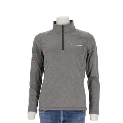 Refurbished - The North Face Damen Fleecepullover Grau - Wie neu