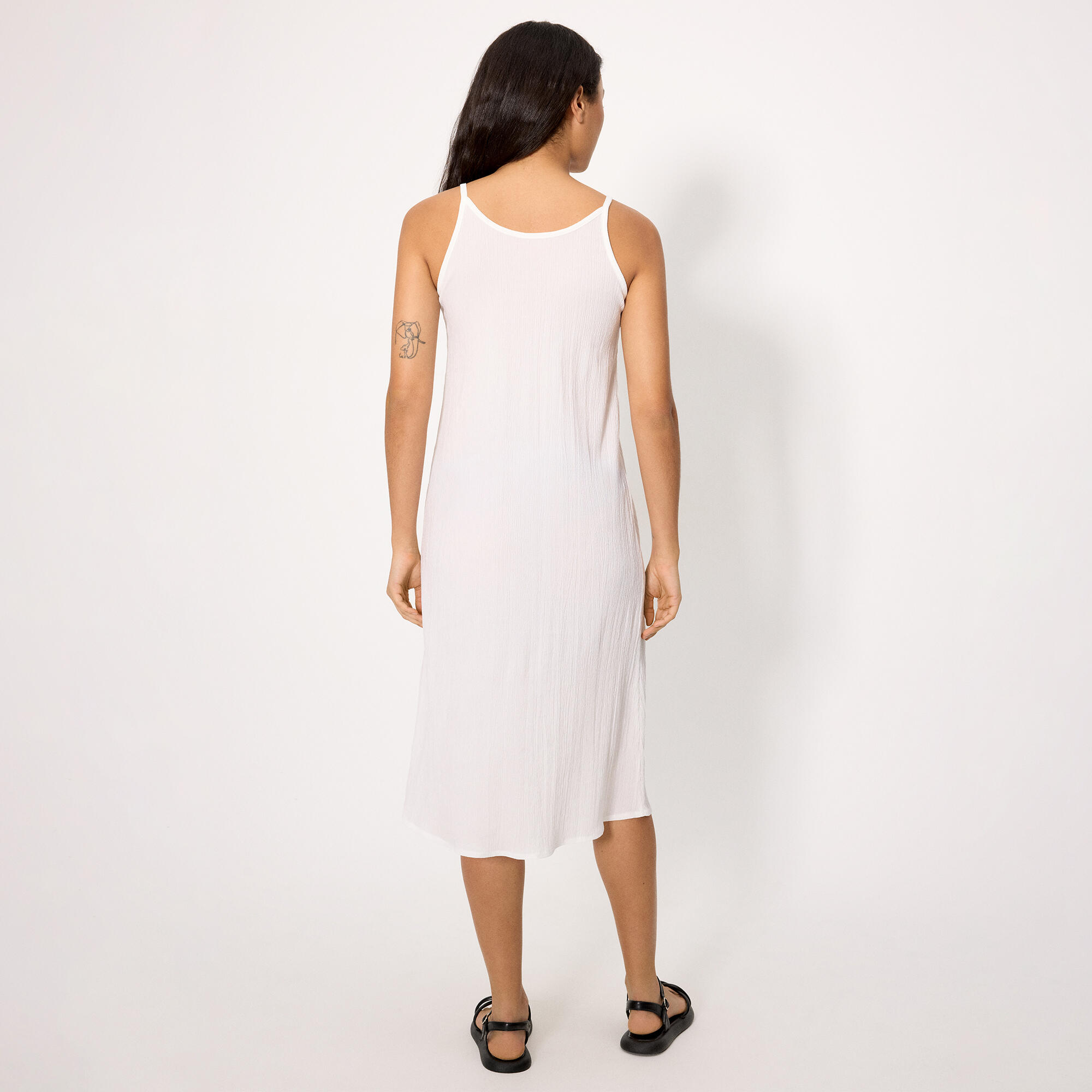 robe longue blanche légère 2/4