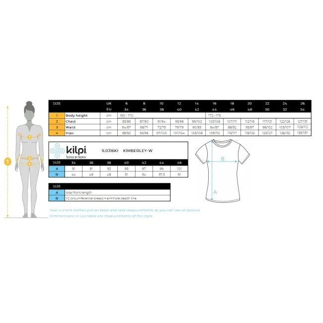 Abito sportivo e casual da donna Kilpi KIMBERLEY-W 6/7