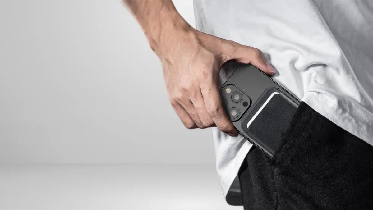 Porta-carte magnetico compatibile con Apple Find My - Scapade© 2/5