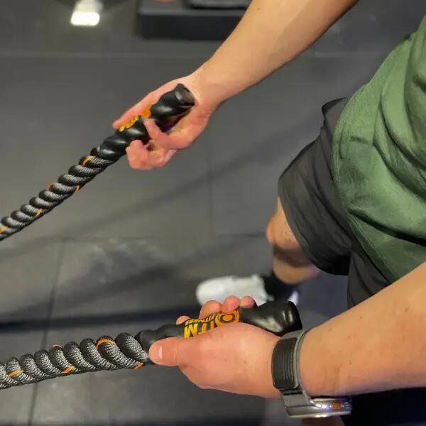 ITM Fitness - Battle Rope – 9m & 12m Heavy Duty Training Rope - 12m 5/8