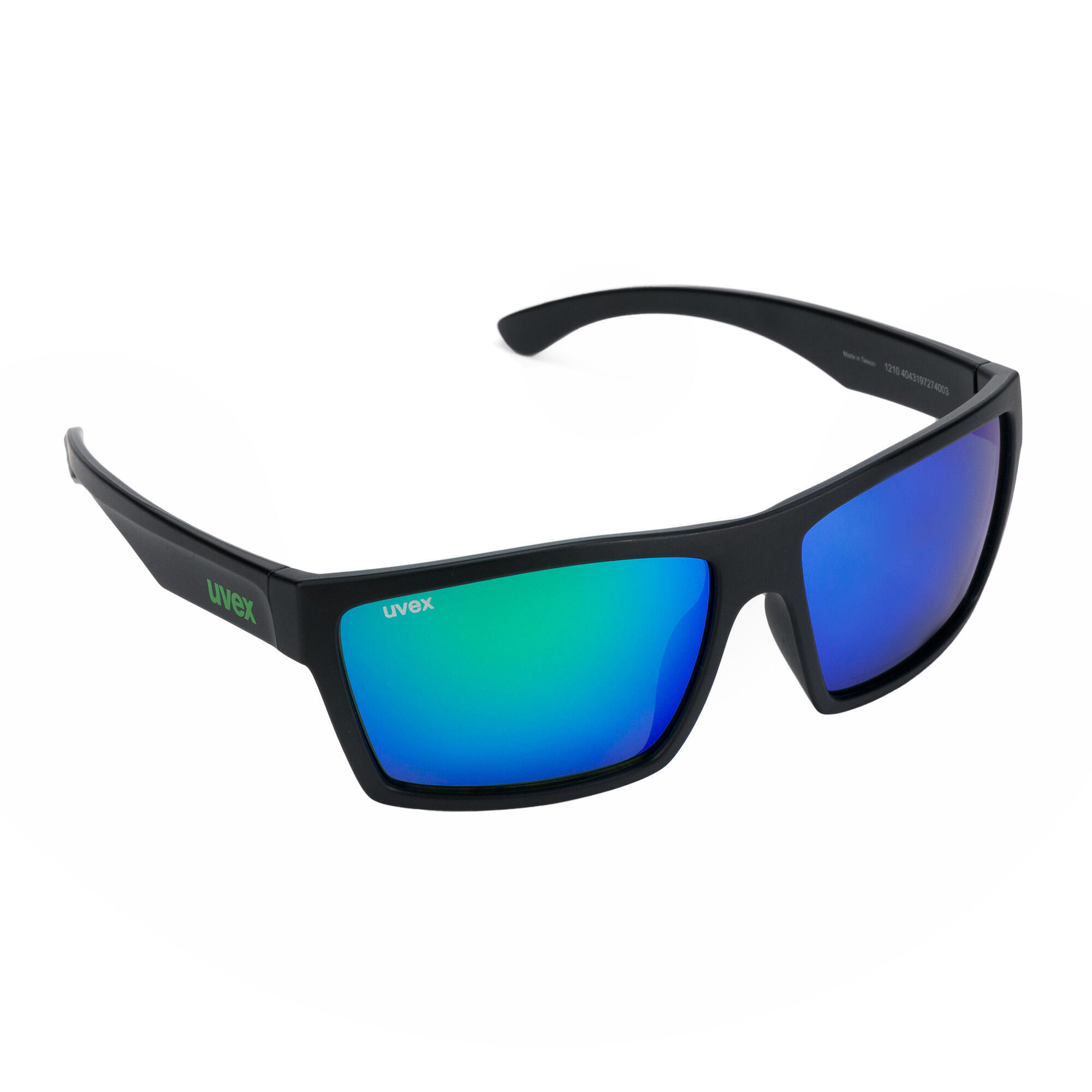 Okulary Uvex przeciwsłoneczne Lgl 29 Black Matt Green 6/6
