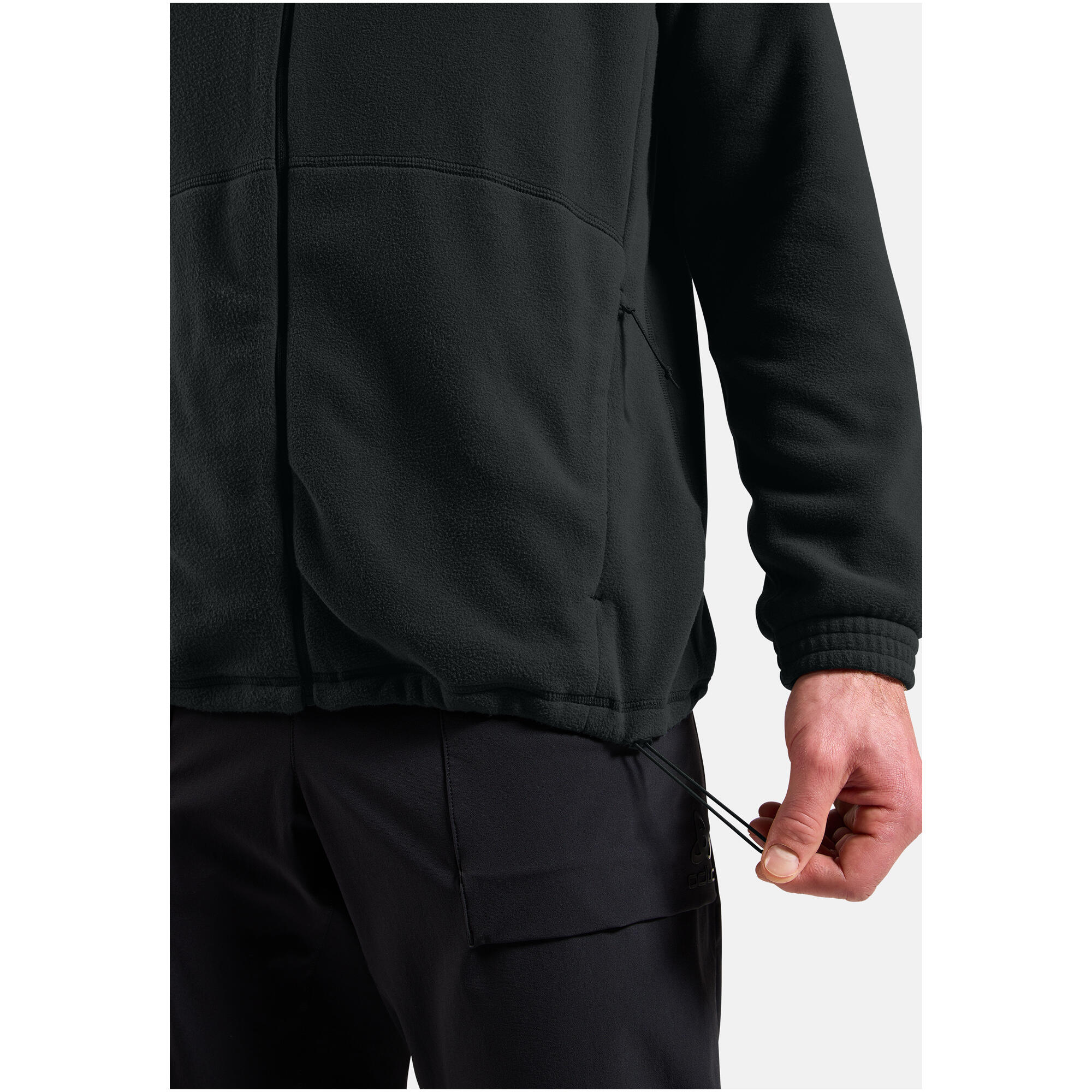 Bluza bez kaptura rozpinana Odlo Mid layer full zip CLASSIC FLEECE 5/7