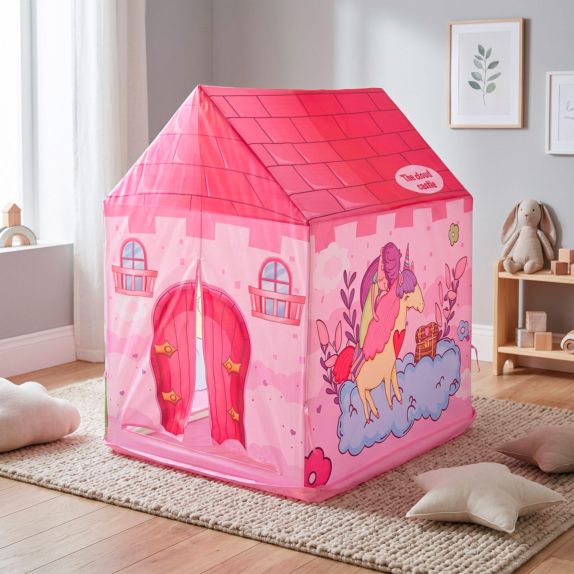 Fun Area! Casita de juegos de princesa y unicornio 5/7