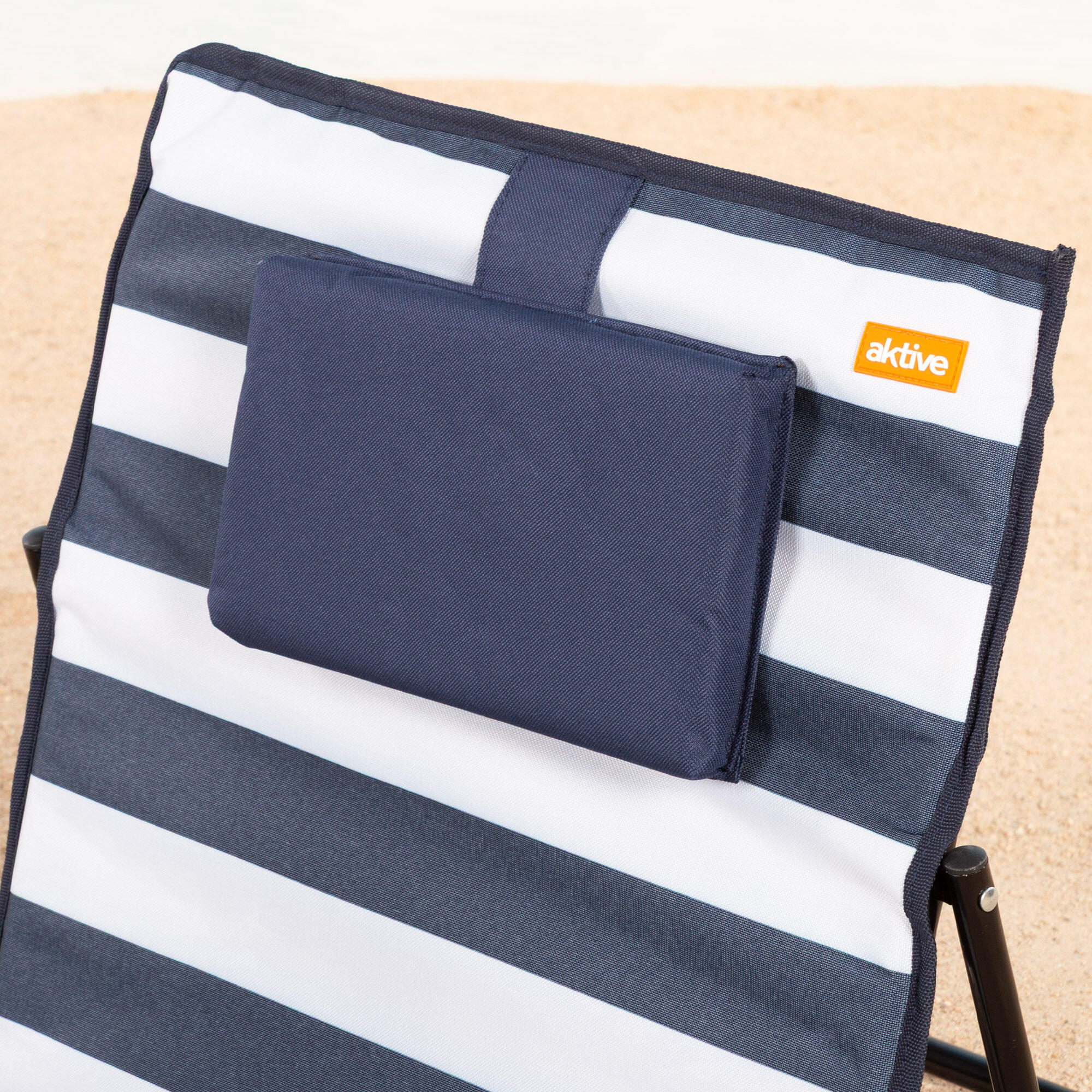 Aktive Esterilla plegable reclinable con cojín 145x50x43 cm 7/7