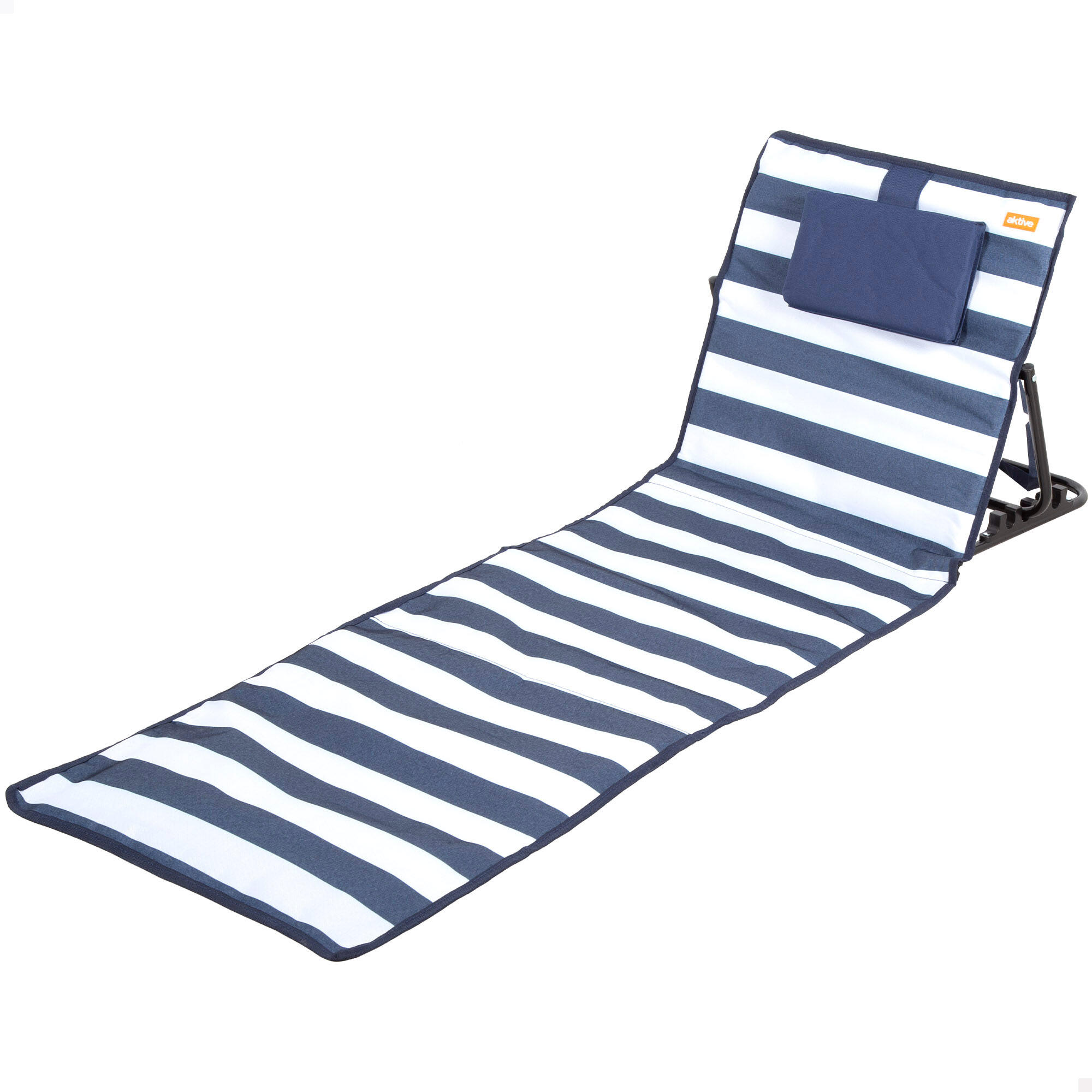 Aktive Esterilla plegable reclinable con cojín 145x50x43 cm 1/7