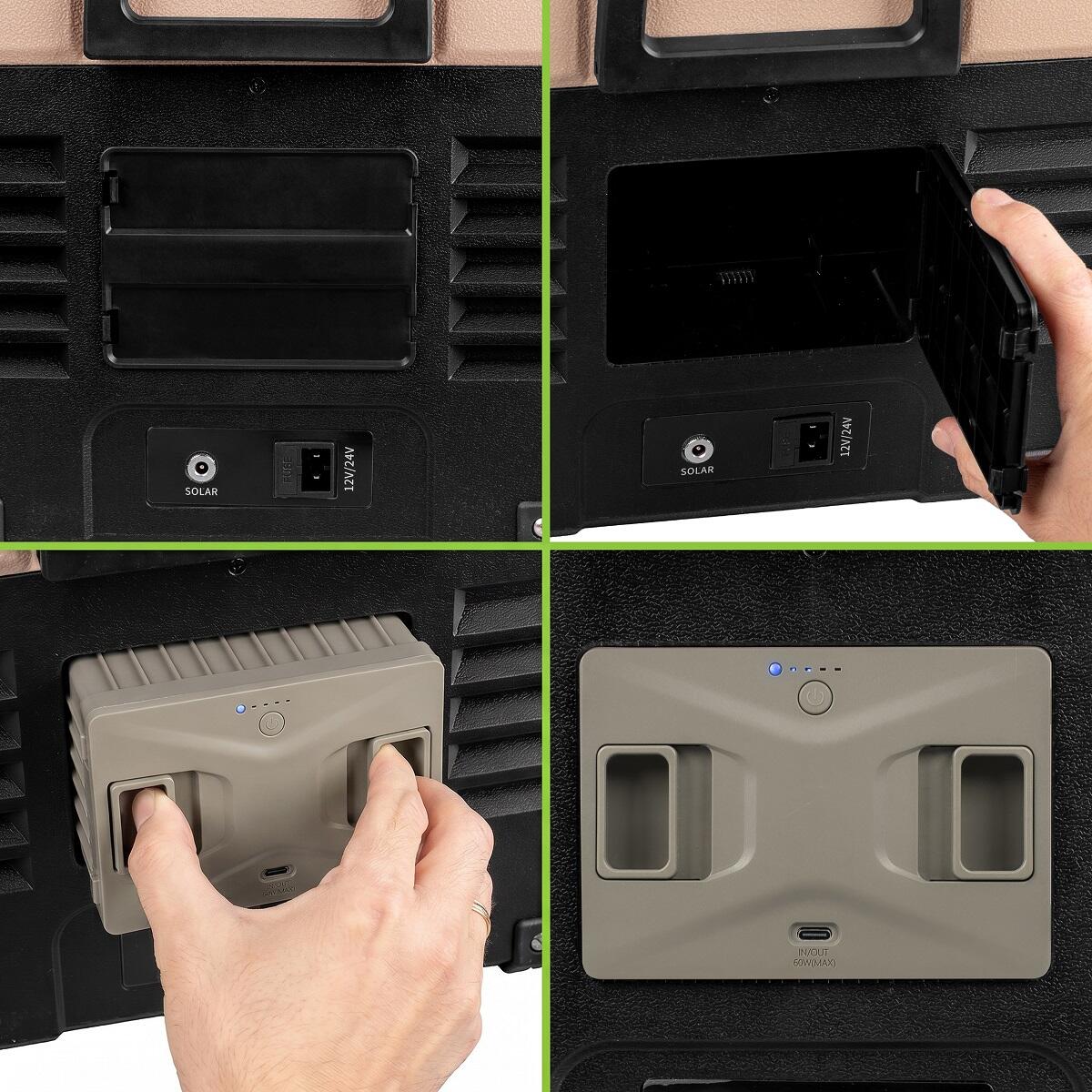 Accu voor koelboxen Vayox VA0378, 15600mAh 173Wh 2/7