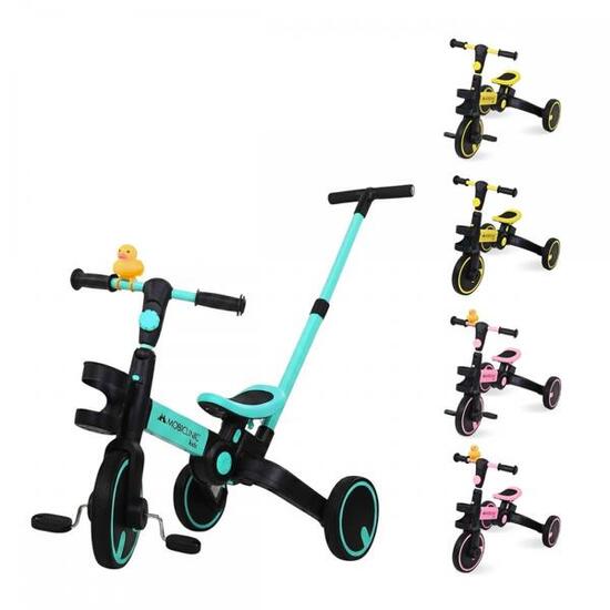 Tricycle 5 en 1 Evolutif Guidon Siège réglable Léger