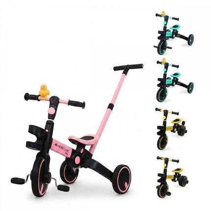 Tricycle 5 en 1 Evolutif Guidon Siège réglable Léger