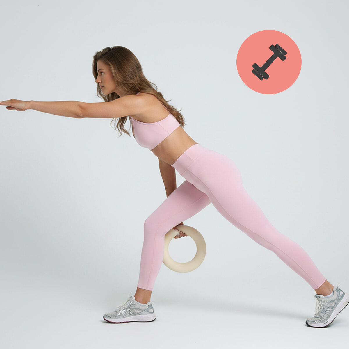 OBRĘCZ OBCIĄŻENIOWA ROUND RING DO ĆWICZEŃ FITNESS REHABILITACJI 2,3 KG 3/7