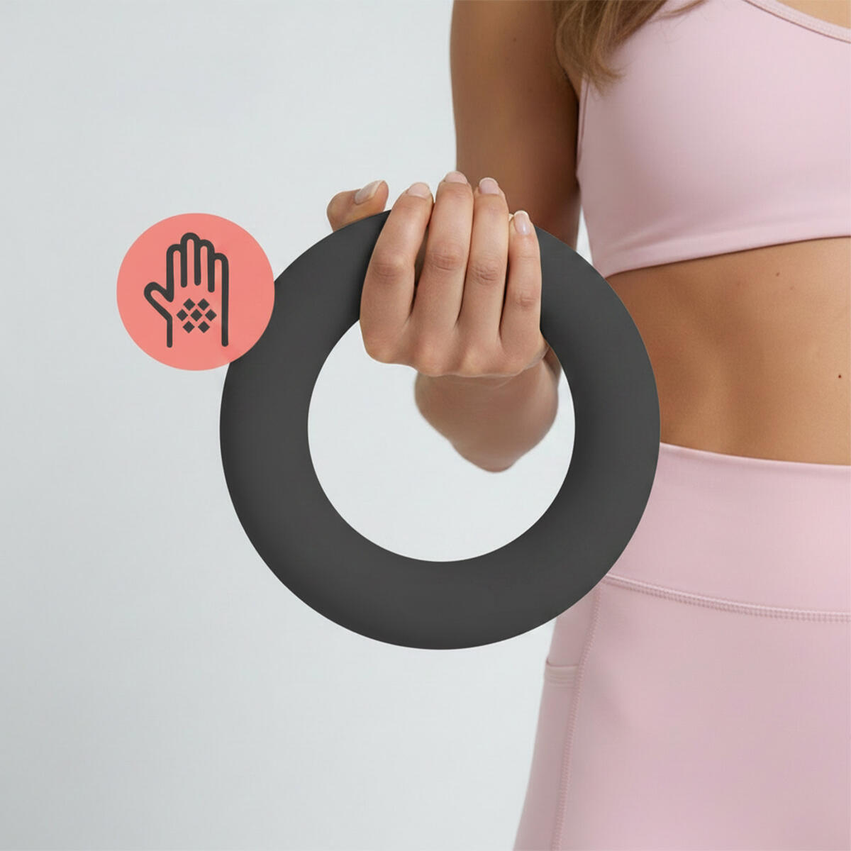 OBRĘCZ OBCIĄŻENIOWA ROUND RING DO ĆWICZEŃ FITNESS REHABILITACJI 2,3 KG 5/7