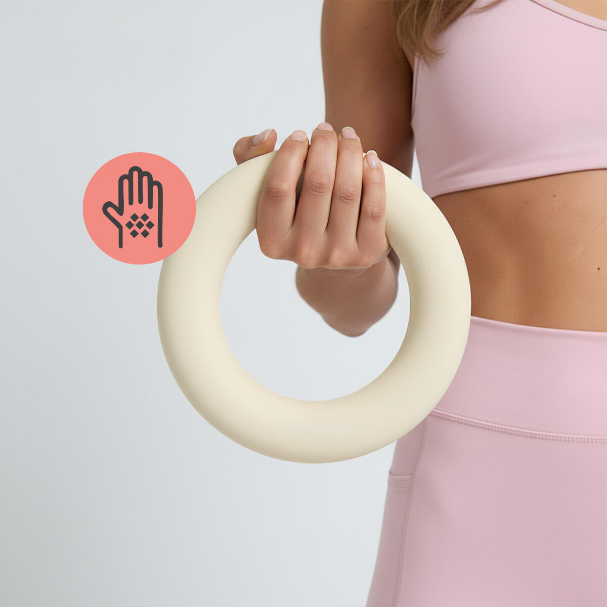 OBRĘCZ OBCIĄŻENIOWA ROUND RING DO ĆWICZEŃ FITNESS REHABILITACJI 2,3 KG 4/7