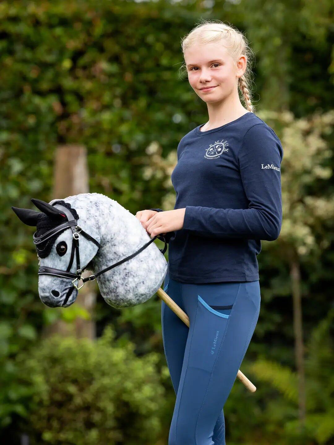 Wettkampf-Trense für Hobby Horse LeMieux 3/7