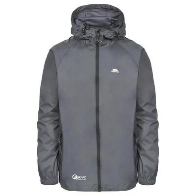 Waterdichte hoodie met rits trespass qikpac