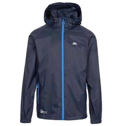 Veste imperméable à capuche zippé Trespass Qikpac X