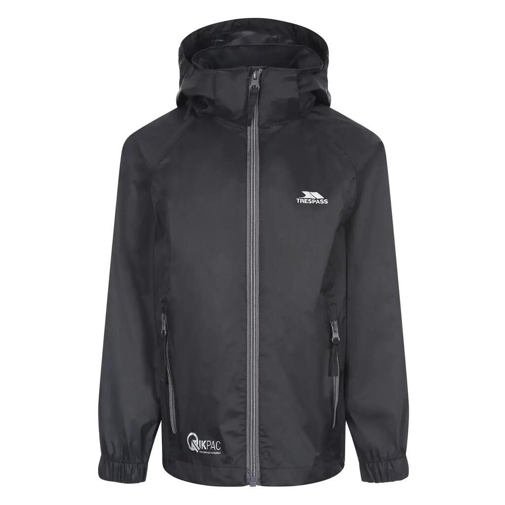 Girl's waterproof jacket Trespass Qikpac X