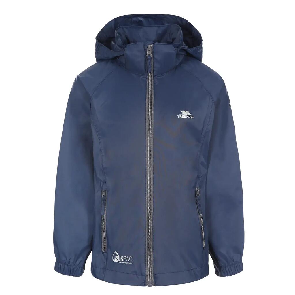 Foghail Qikpac X - Pacáiste Unisex do Leanaí Jkt Cabhlach/carbón