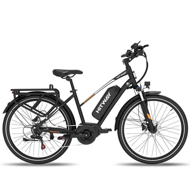 Bicicletă electrică oraș motor central senzor cuplu 180km BK-U1