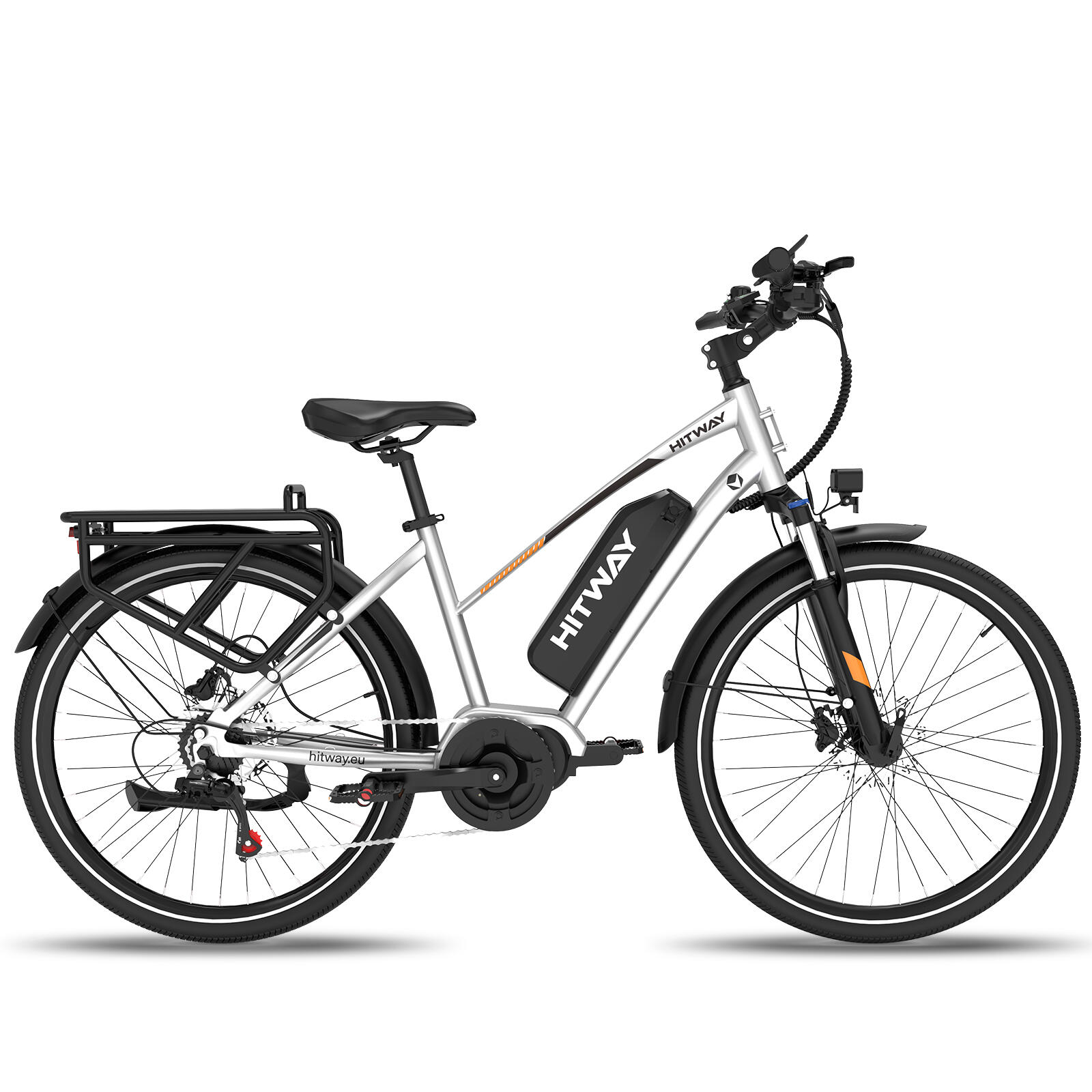 Vélo électrique de ville moteur central capteur couple 150 km BK-U1 3/7