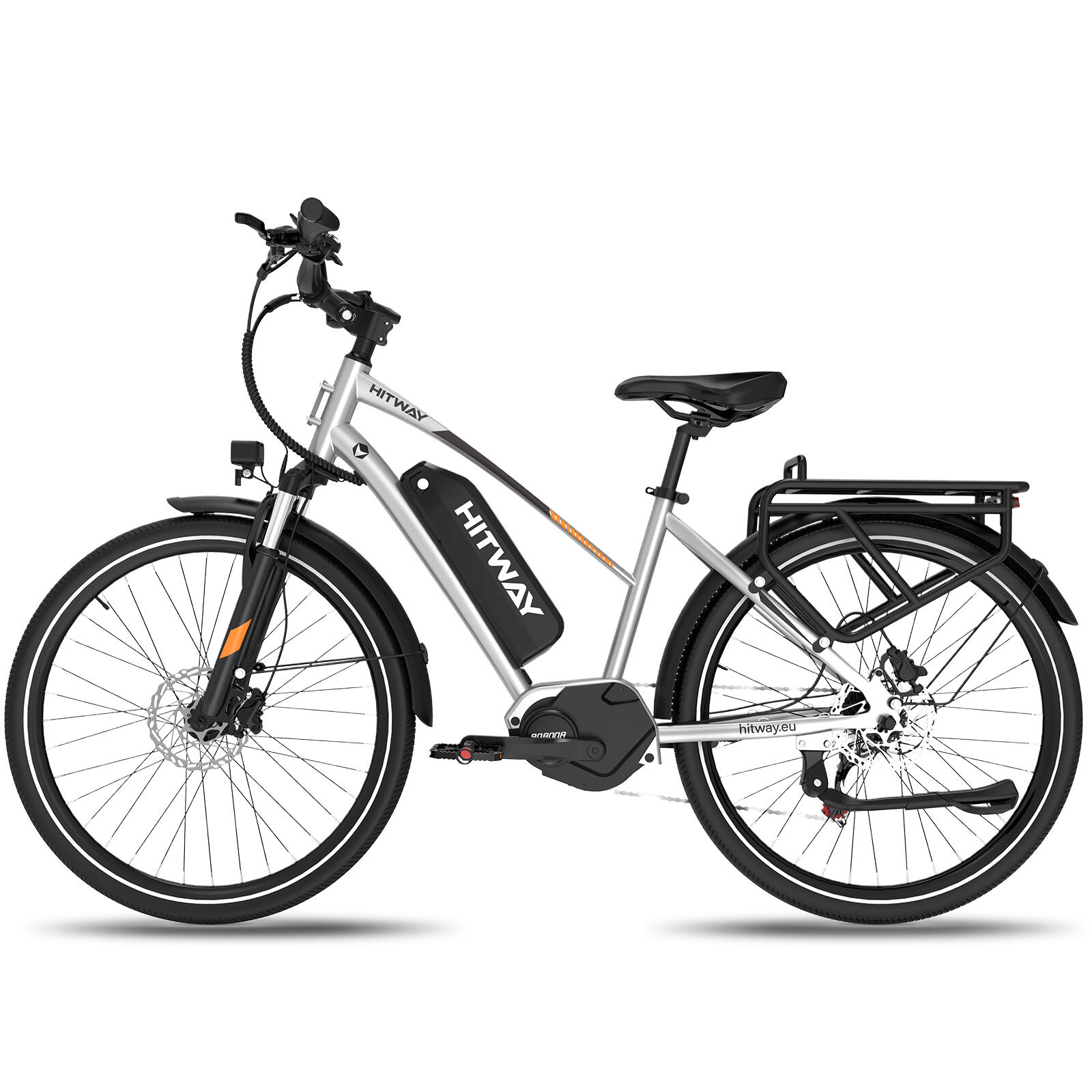 Vélo électrique de ville moteur central capteur couple 150 km BK-U1 4/7