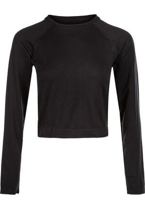 T-shirt crop manches longues femme Athlecia Celita
