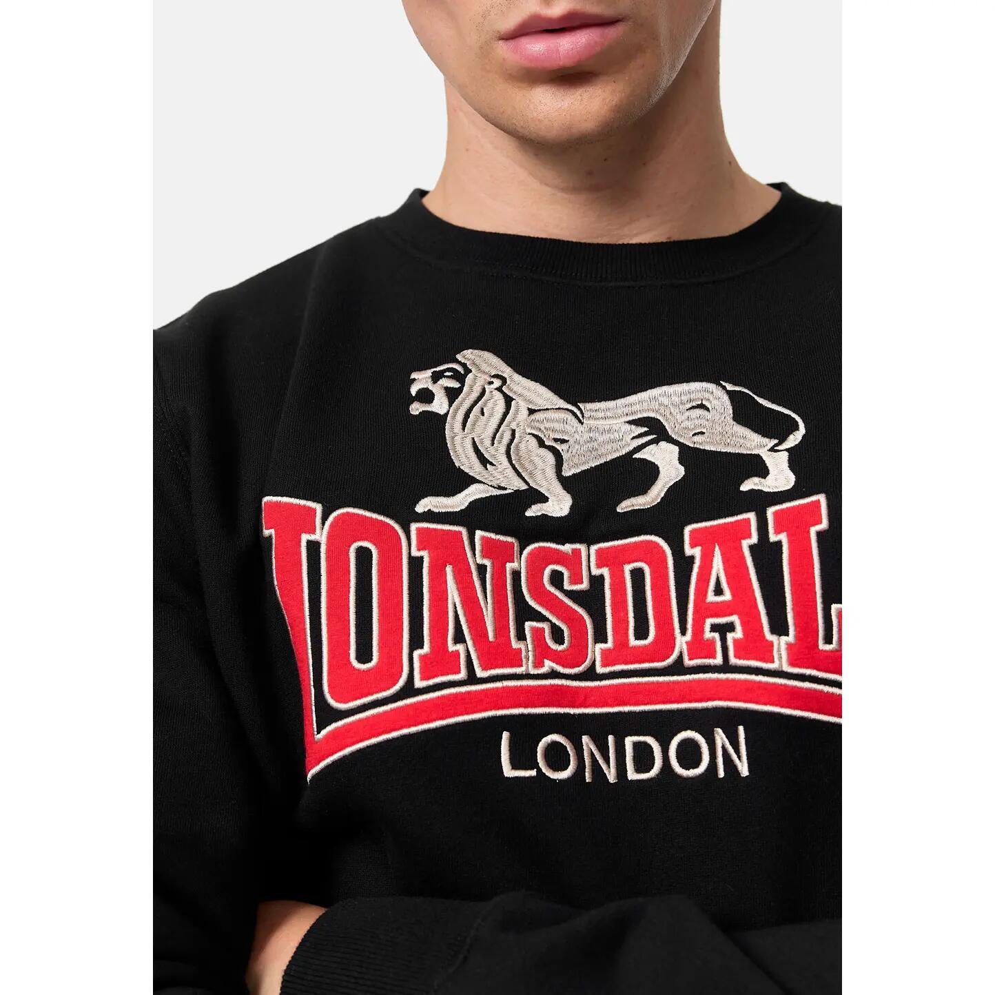 Felpa girocollo Lonsdale Lawins 4/4