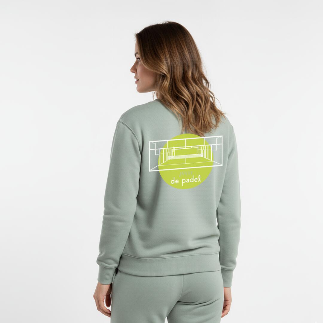 Dames padel trui - pista de padel 3/7