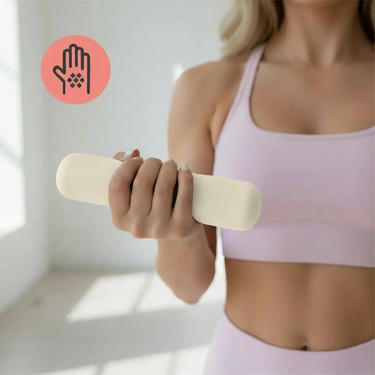 ZESTAW HANTLE HANTELKI DO ĆWICZEŃ PILATES FITNESS 2x 1,5KG 7/7