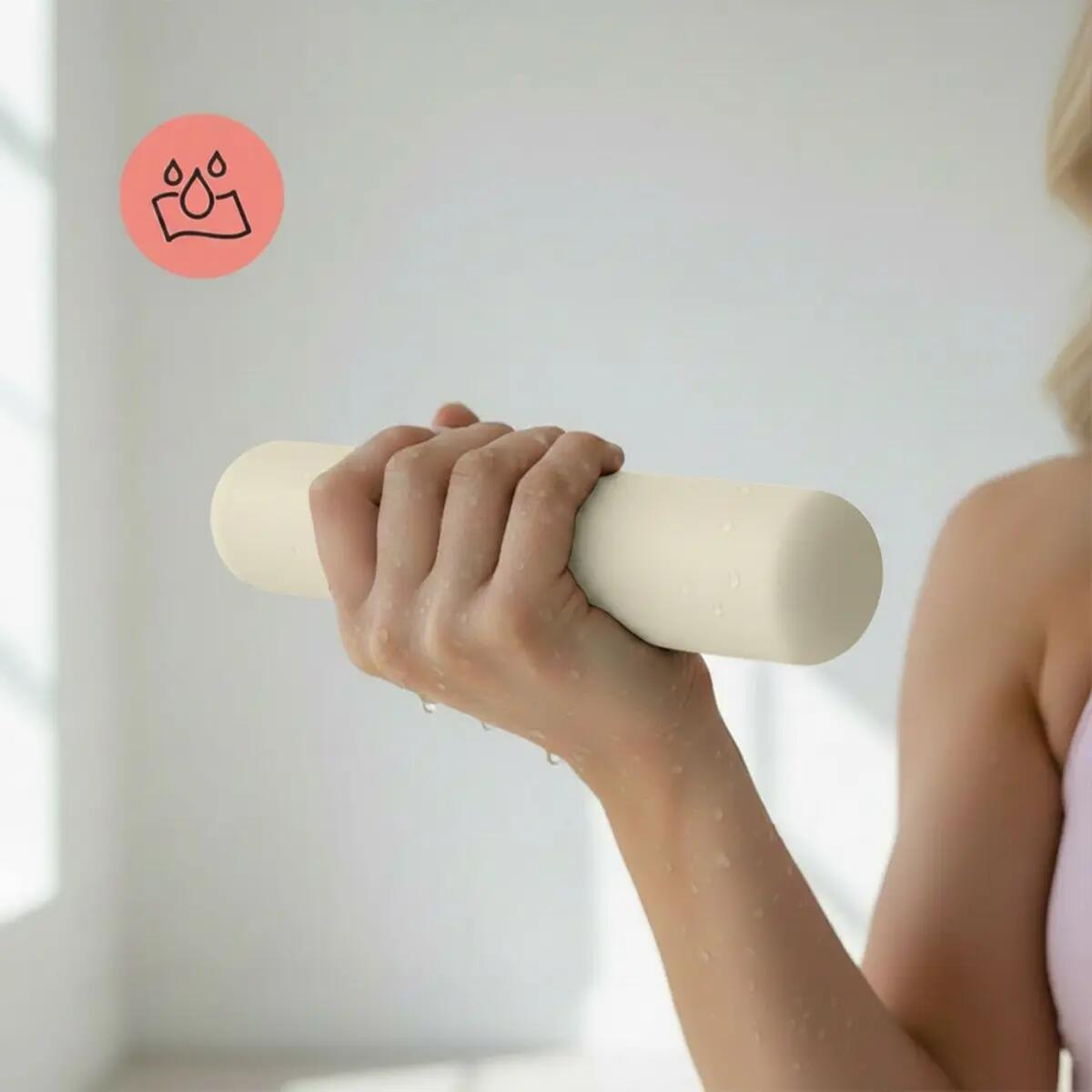 ZESTAW HANTLE HANTELKI DO ĆWICZEŃ PILATES FITNESS 2x 1,5KG 5/7