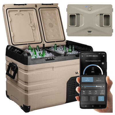 Frigorifero portatile a compressore Vayox VA-E39 12/24/230V con batteria 39L