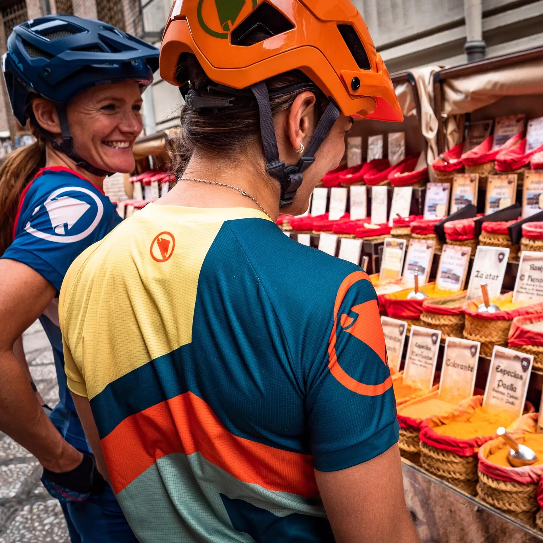 Casque Endura Hummvee Plus MIPS Harvest Orange 3/4