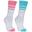 Trespass Hadley - Female Socks Marine Marl/raspberry Marl