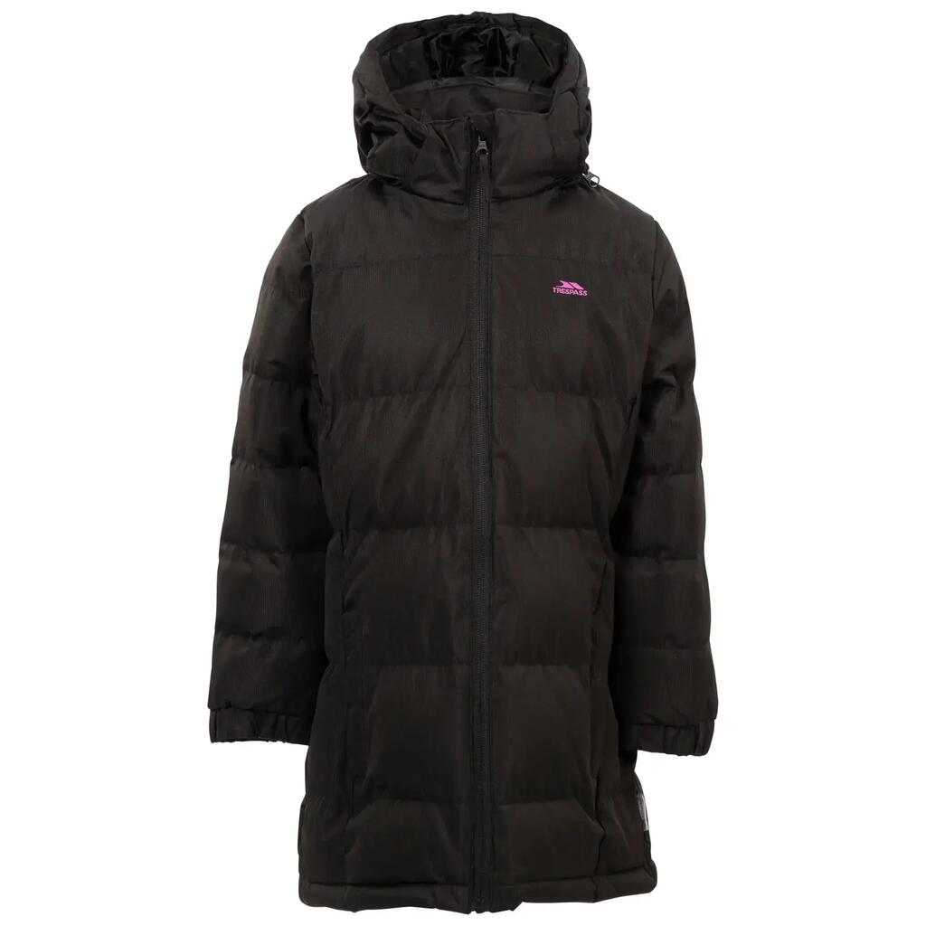 Girl's long down jacket Trespass Tiffy