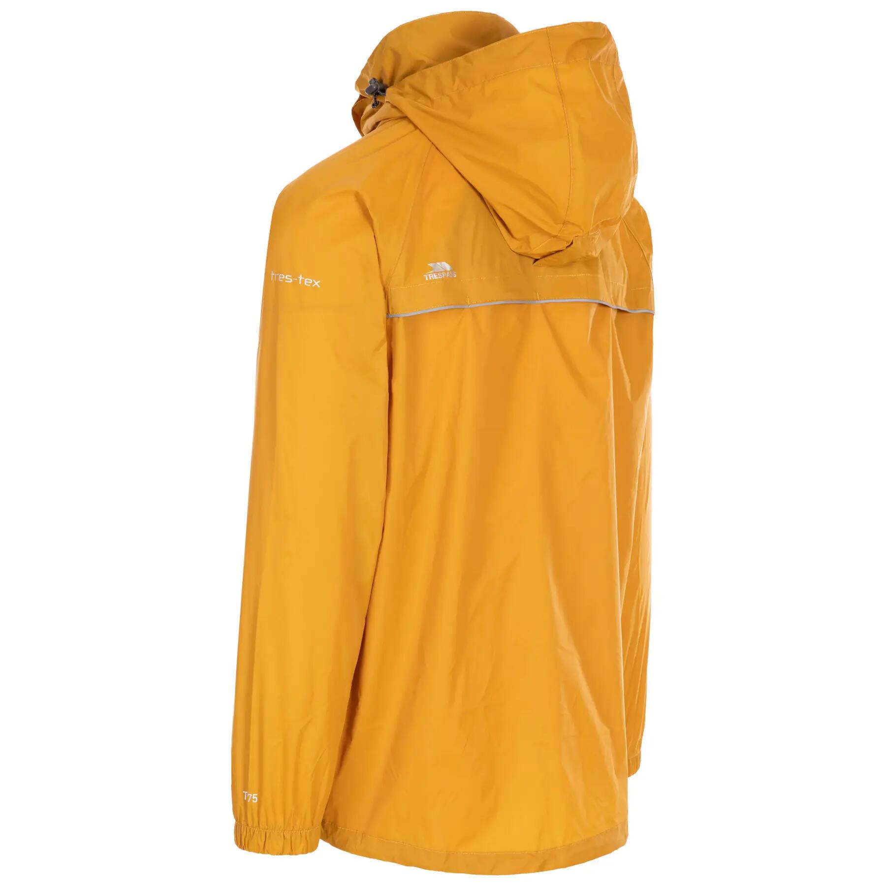 Veste imperméable à capuche zippé Trespass Qikpac X 2/3