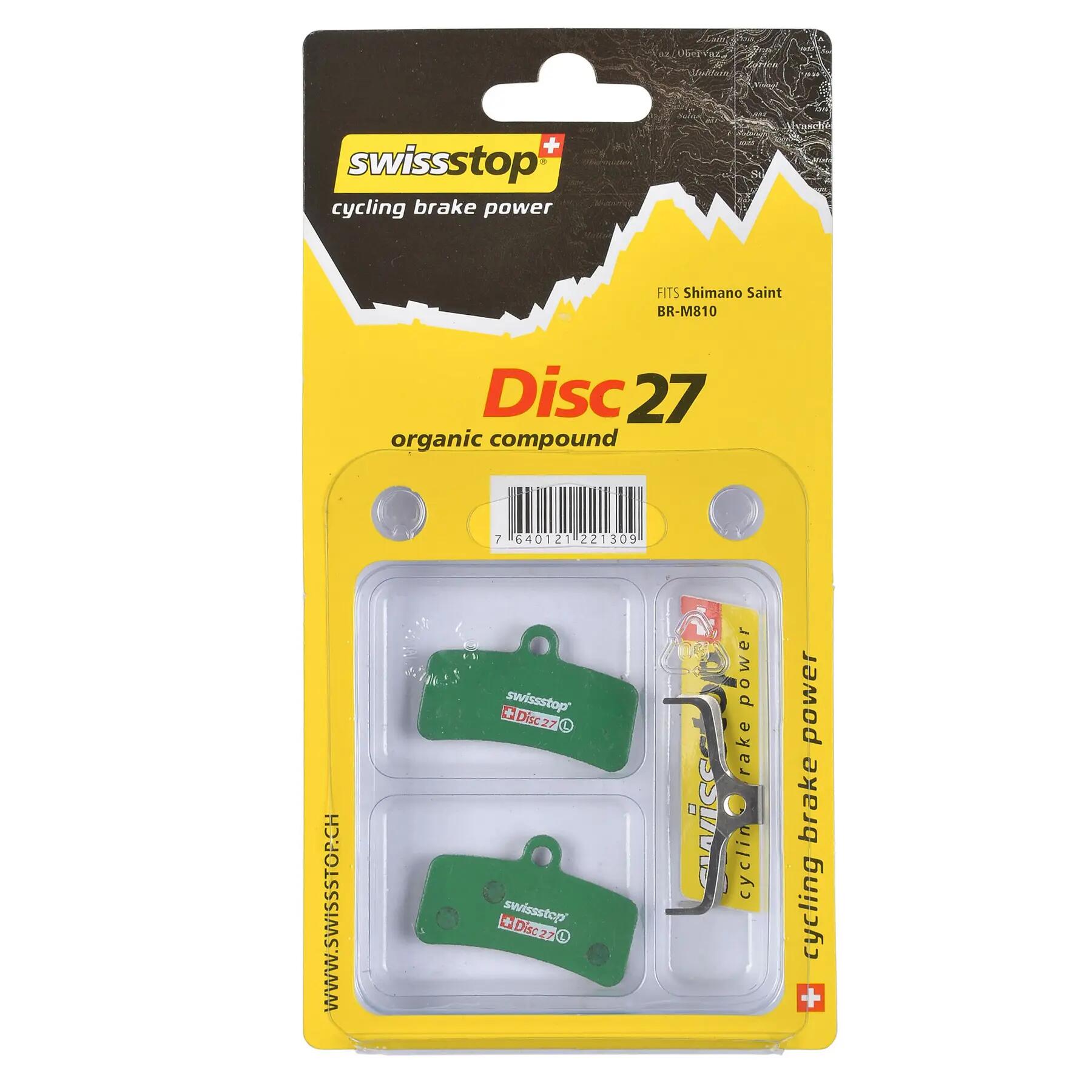 Conjunto de pastilhas de travão Swissstop 27 4/4