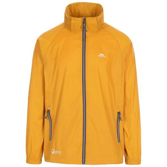 Veste imperméable à capuche zippé Trespass Qikpac X