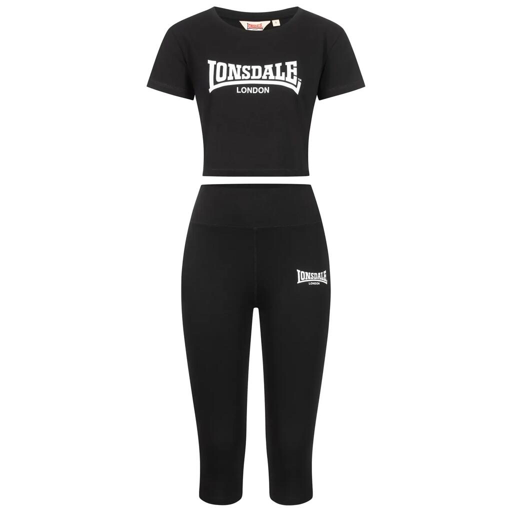 Women's t-shirt and legging set Lonsdale Ixworth