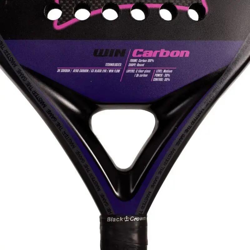 Raquete de pás Black Crown Win Carbon 2025 5/7
