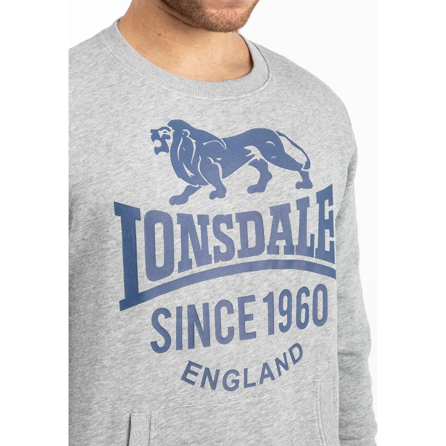 Sudadera de cuello redondo, corte regular Lonsdale Noss 4/4